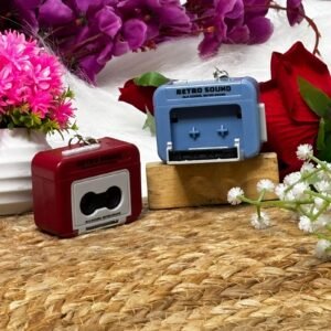 Own Radio Keychain_Retro Sound Button