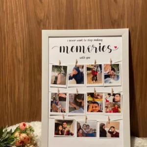 Frame with Clips –Polaroid Photo Frame