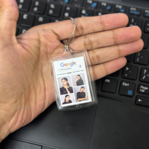 Google, insta photo keychain