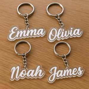 Engraved Name Keychain