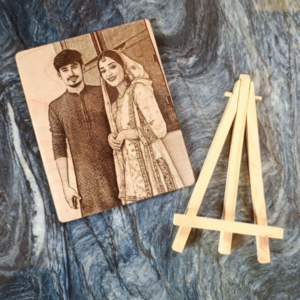 Wooden Photo Engraved Frame