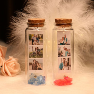 Mini Photo Memory Bottle